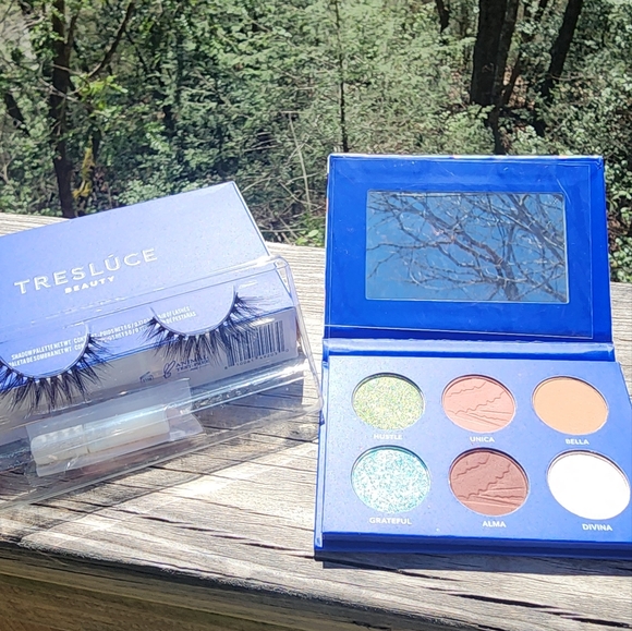 Tresluce Beauty I am Alma Eyeshadow Palette & Reusable Lashes Set New NIB - Picture 2 of 8